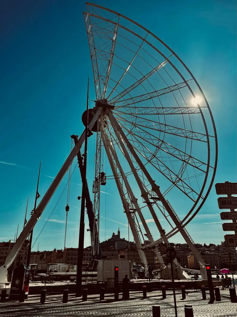 The big wheel on the Vieux-Port