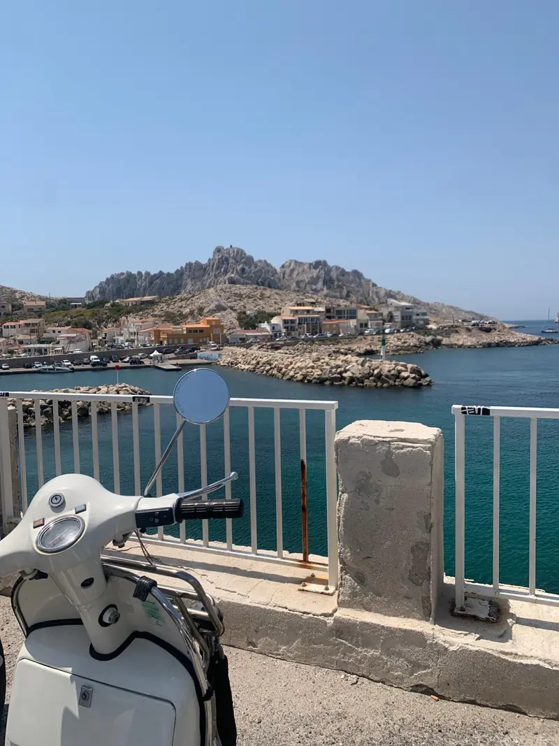 Les Goudes, where the road ends