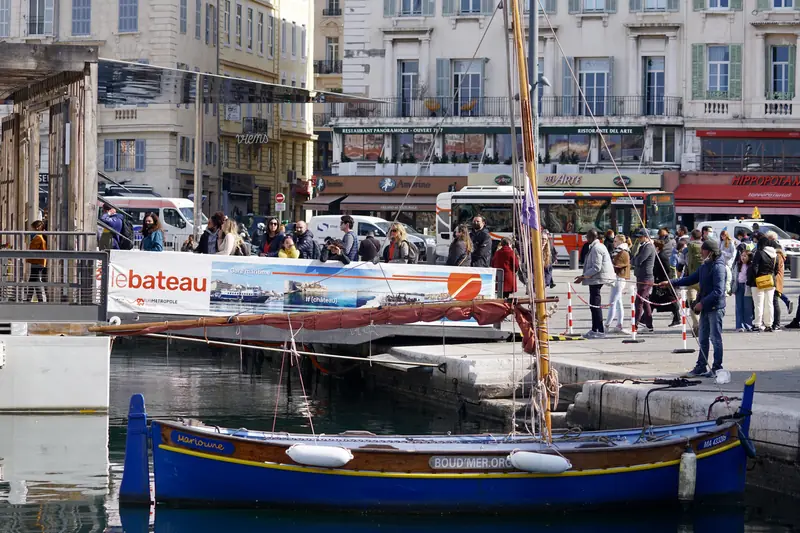 Pointus, the traditional boats of the Vieux-Port