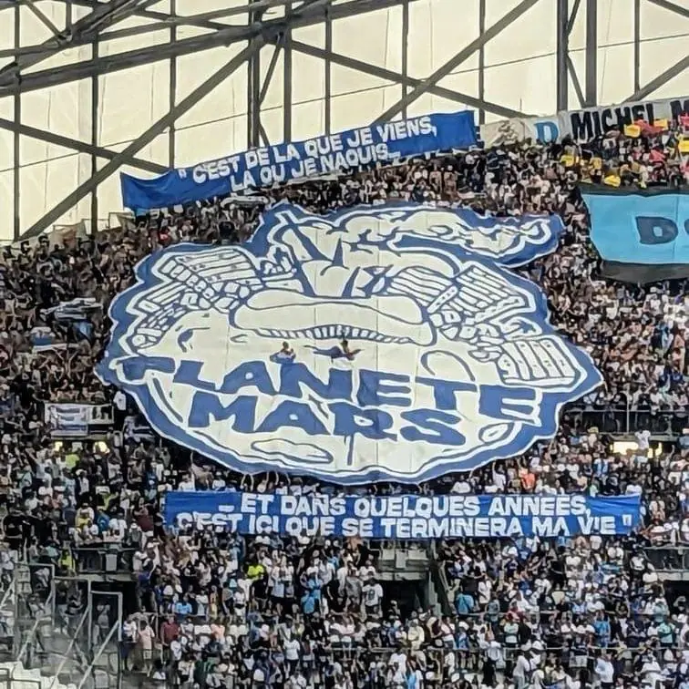 Match day at the Vélodrome